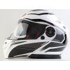 31306 5 vyklapeci prilba maxx ff950 black white