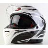 31306 7 vyklapeci prilba maxx ff950 black white