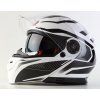 31306 8 vyklapeci prilba maxx ff950 black white