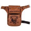 34949 3 stehenni kapsa w tec black heart devil skull brown leather