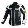 Textilní bunda Maxx 2206 black/yellow/grey