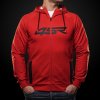 Mikina 4SR Logo zip red