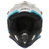 39281 2 prilba just1 j38 korner svetle modro bila