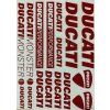 45701 45701 samolepky ducati cervene