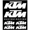 45834 45834 samolepky ktm bile