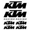 45837 samolepky ktm cerne