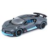 Model auta Bugatti Divo tmavě šedá 1:24