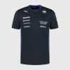 Týmové tričko Williams Racing F1 s logy sponzorů