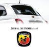 50609 vyr 2669 3d sticker abarth ricambio originale 500
