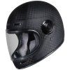 Přilba JUST1 J-CULT CARBON solid černá matná (Velikost XL)