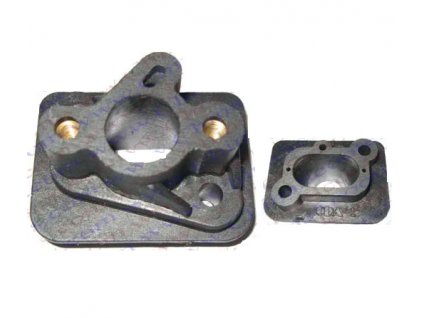 11093 priruba pod sportovy karburator 2 dierovy