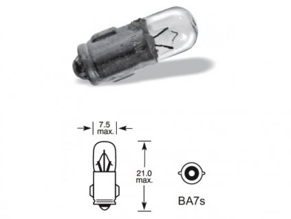 997 1 6v 1 2w ba7s elta