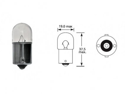 1018 6v 10w ba15s elta