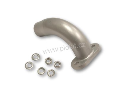Koleno sání karburátoru DELLORTO SHA 16.16G BABETTA 207 Tuning - nerez