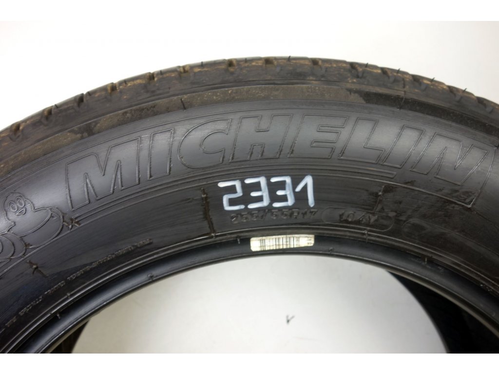 Letní Michelin 255/55R17 - 2ks - vzorek cca 6,4 mm