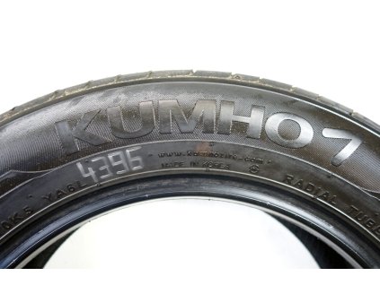 Letní Kumho 185/60R15 - 4ks  - vzorek cca 5,3 mm