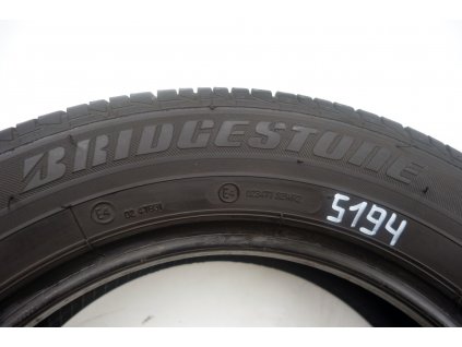 Letní Bridgestone 175/65R15 - 4ks  - vzorek cca 6 mm