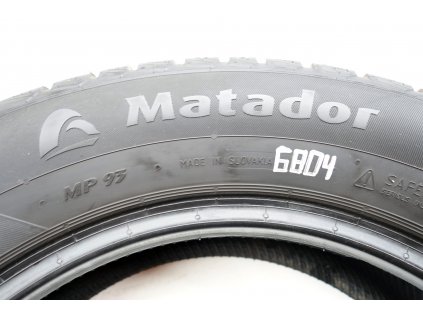 Zimní Matador 205/60R16 - 2ks  - vzorek cca 8,1 mm