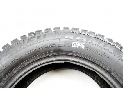 Zimní Vranik 175/70R14 - 4ks  - vzorek cca 7,4 mm