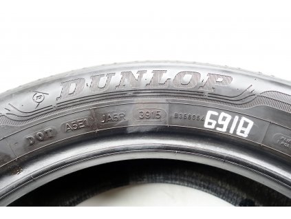 Letní Dunlop 205/55R17 - 2ks  - vzorek cca 6,9 mm