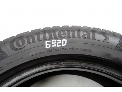 Zimní Continental 225/50R17 - 2ks  - vzorek cca 5,4 mm