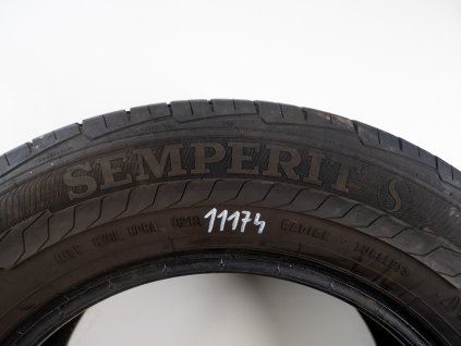 Letní Semperit 215/65R16C - 2ks  - vzorek cca 6,8 mm