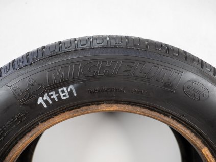 Letní Michelin 195/65R15 - 4ks  - vzorek cca 5,8 mm