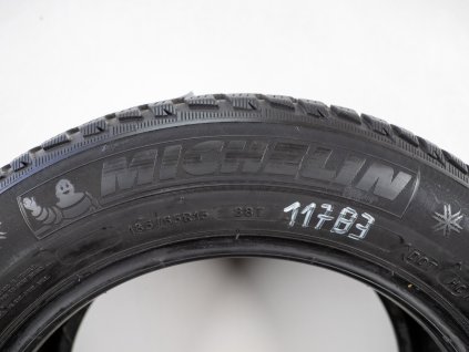 Zimní Michelin 185/65R15 - 4ks  - vzorek cca 6,4 mm