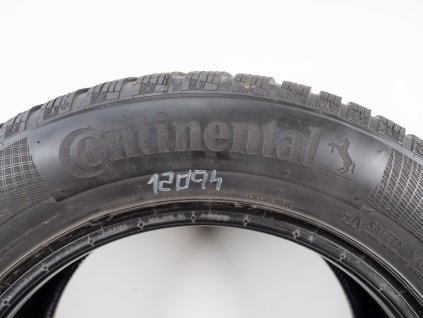 Zimní Continental 195/65R15 - 2ks  - vzorek cca 5,4 mm