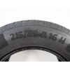 Letní Continental 215/65R16 - 2ks  - vzorek cca 5 mm