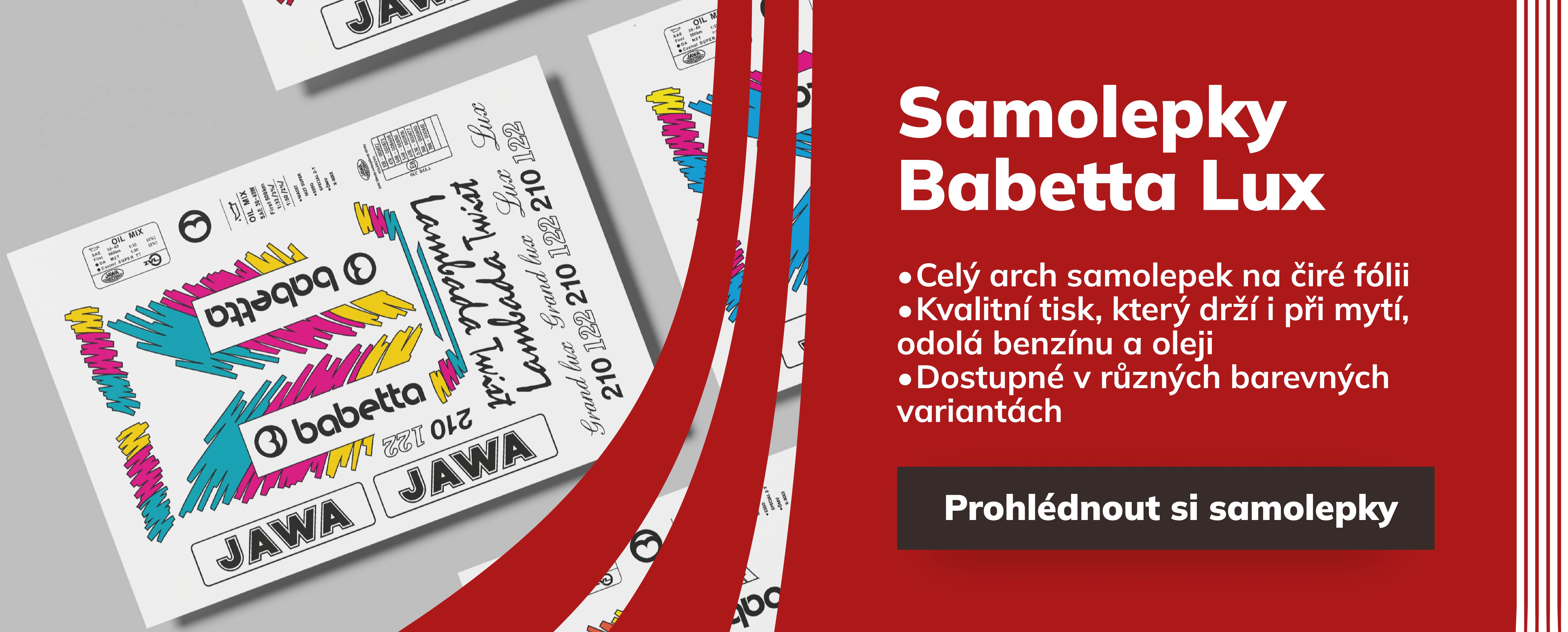 Samolepky Babetta Lux