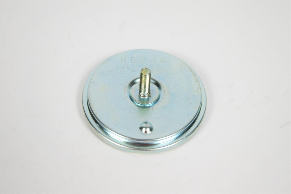 Odrazka kulatá oranžová se šroubem (CZ) d=57mm.