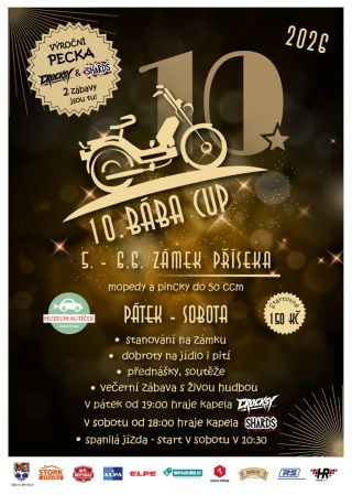🛵 Tak schválně, který stroj podle tebe nejvíc patří na Bába Cup? ❤️ Babetta 👍 Pionýr 😮 Stadion 🔥 Jiný veterán My se už...