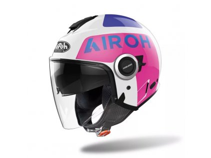 otvorená prilba na motorku airoh helios up