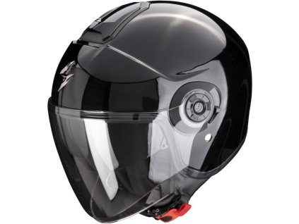 Scorpion Exo City 2 Solid čierna lesklá