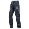 damske textilne moto nohavice cyber gear monica cierno cerveno biele