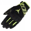 rukavice na motorku seca x stretch cerna zluta fluo vyprodej 152557
