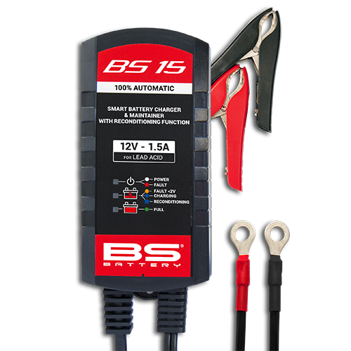 Moto nabíječky a záložní zdroj BS Battery