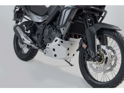 2098 kryt motoru na honda xl750 transalp 23 24 stribrny