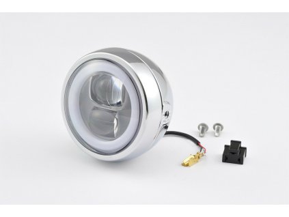 13819 svetlo na motorku led daytona capsule 120 chrom