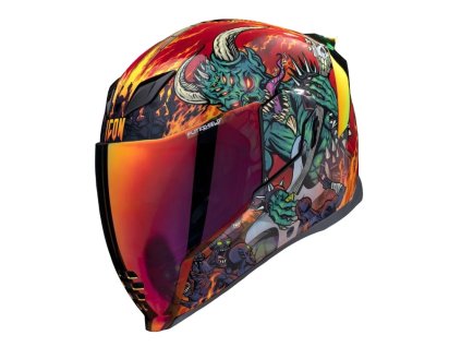 0101 169 Helma na motorku ICON AIRFLITE MIPS BLEGH oranzova