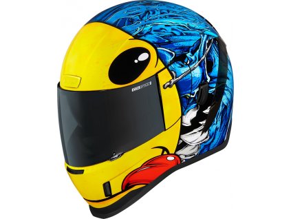 Integrální helma na motorku ICON AIRFORM MIPS BROZAK modrá
