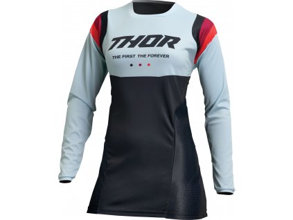 Motokrosový dres THOR PULSE REV dámský, černý