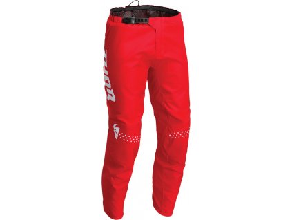 Motokrosové kalhoty THOR SECTOR MINIMAL pánské, červené
