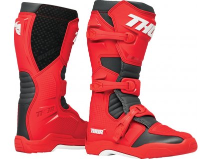 Motokrosové boty THOR BLITZ XR MX pánské, červené