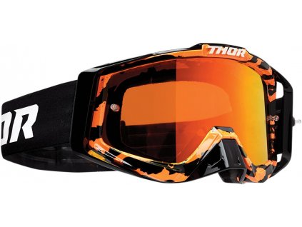 Motokrosové brýle THOR SNIPER oranžovo černé