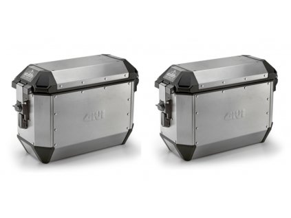 Boční kufry GIVI TREKKER ALASKA ALA36APACK2 2x36L stříbrné