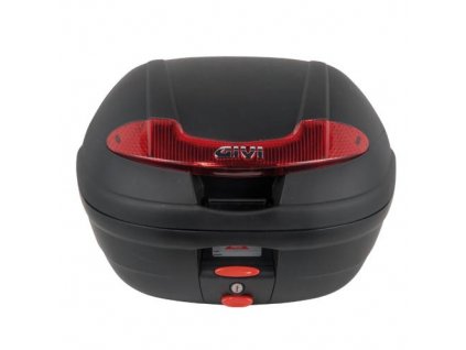 Horní kufr GIVI VISION E340N 34L černý, červené odrazky