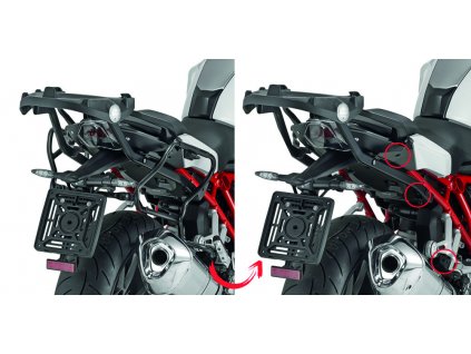 PLXR5117 trubkový nosič BMW R 1200 R/RS (15-18), R 1250 R/RS (19-22)