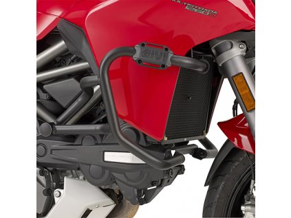 TN7406B padací rámy Ducati Multistrada 1260 (18-20), 1200 (15-18), 950 (17-18), černé